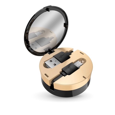 SBS Cavo dati e ricarica Micro USB retraibile con specchietto