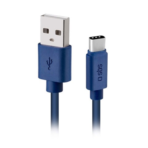 SBS Cavo dati in silicone 1 m - Connettori USB a USB-C