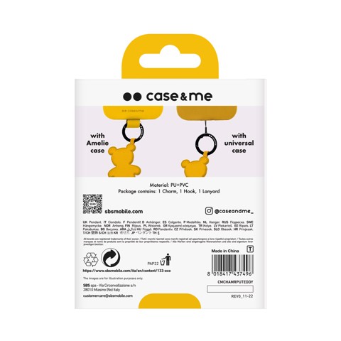 SBS CMCHAMRPUTEDDY accessorio per custodia del telefono cellulare