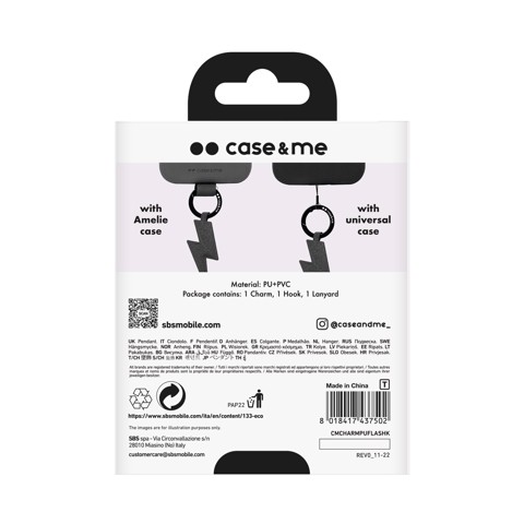 SBS CMCHARMPUFLASHK accessorio per custodia del telefono cellulare