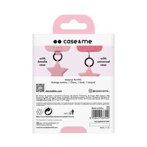 SBS CMCHARMPUSTARP accessorio per custodia del telefono cellulare