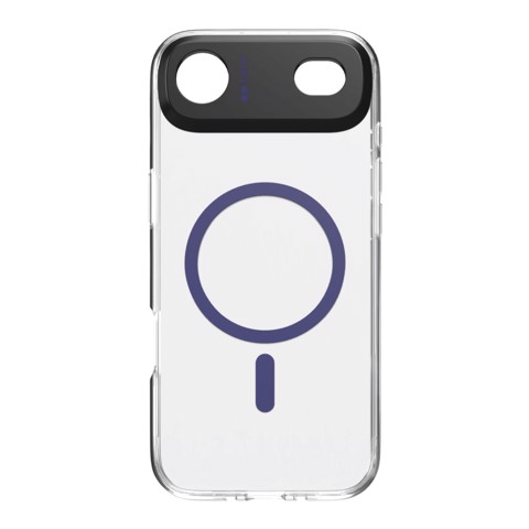 SBS CMCOVCAMTMSIP1766B custodia per cellulare Cover Blu, Trasparente