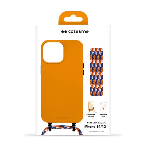 SBS CMCOVCROSBIP1461O custodia per cellulare 15,5 cm (6.1") Cover Arancione