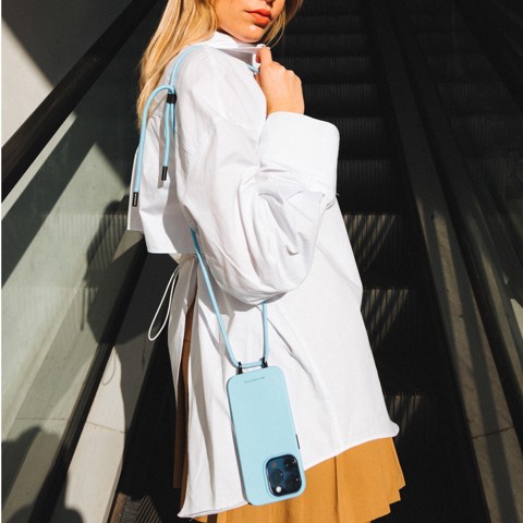 SBS CMCOVCROSBIP1461PA custodia per cellulare 15,5 cm (6.1") Cover Blu