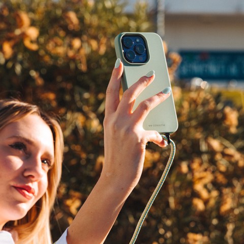 SBS CMCOVCROSBIP1461PS custodia per cellulare 15,5 cm (6.1") Cover Verde