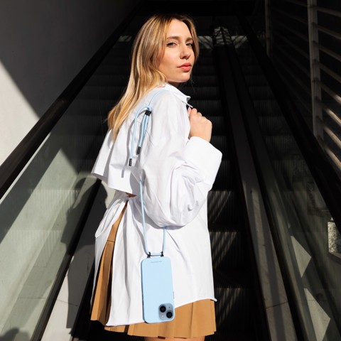 SBS CMCOVCROSBIP1467A custodia per cellulare 17 cm (6.7") Cover Blu