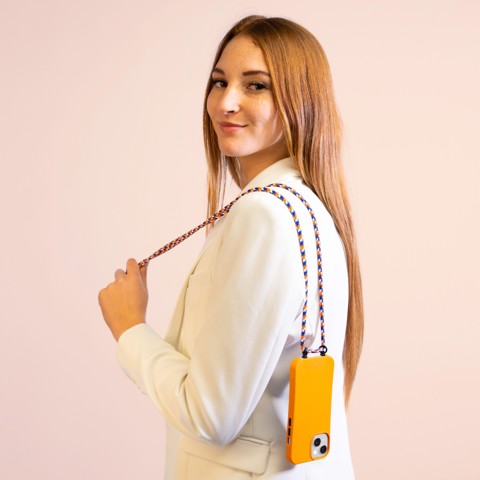 SBS CMCOVCROSBIP1467O custodia per cellulare 17 cm (6.7") Cover Arancione