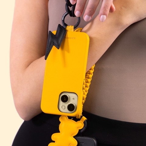 SBS CMCOVPUIP1361Y custodia per cellulare 15,5 cm (6.1") Cover Giallo