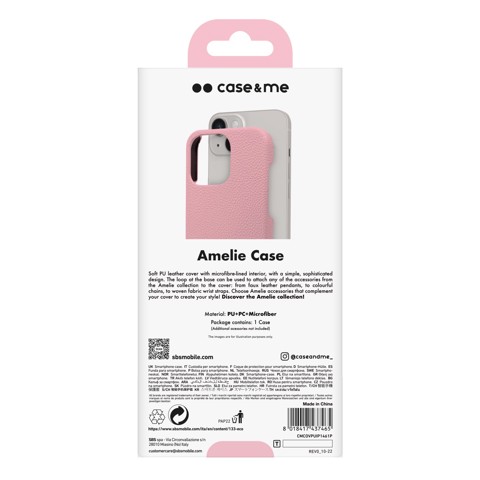 SBS CMCOVPUIP1461P Cover Rosa IPHONE 14/13