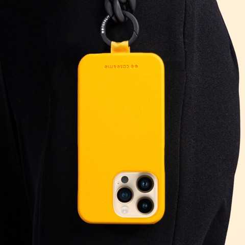 SBS CMCOVPUIP1461PY custodia per cellulare 15,5 cm (6.1") Cover Giallo