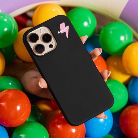 SBS CMCOVSILIP1667PK custodia per cellulare 17,4 cm (6.86") Cover Nero