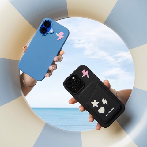 SBS CMCOVSILIPIP1661PB custodia per cellulare 15,5 cm (6.12") Cover Blu