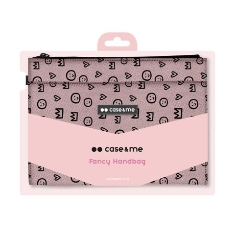 SBS CMHANDBAGPQ borsa e tracolla Nylon, Poliestere Rosa Ragazza Borsa a mano