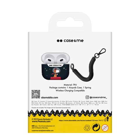 SBS CMPNUTSAP3CASE1 accessorio per cuffia Custodia