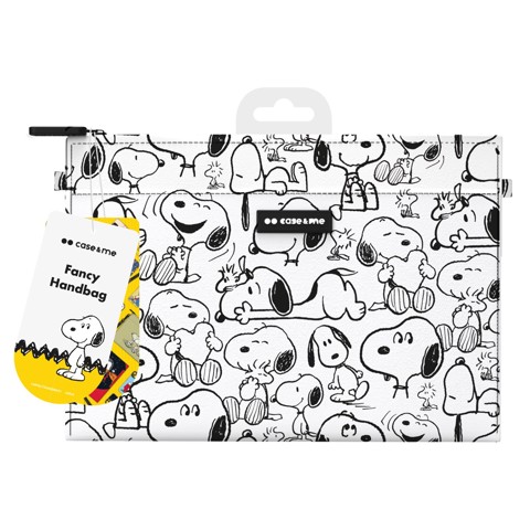 SBS CMPNUTSHANDBAG1 borsa e tracolla Poliestere Nero, Bianco Donna Clutch