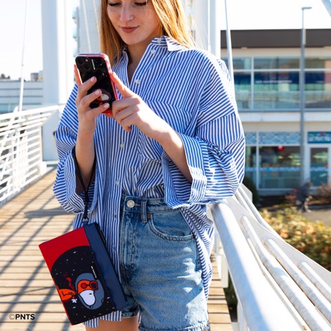 SBS CMPNUTSHANDBAG2 borsa e tracolla Poliestere Multicolore Donna Clutch