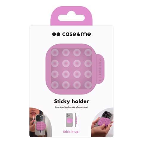 SBS CMSILSUCTION3 supporto per personal communication Supporto passivo Telefono cellulare/smartphone Rosa