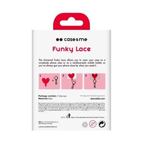 SBS CMUNILACEHEART2 accessorio per custodia del telefono cellulare