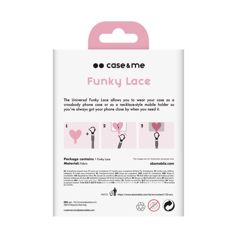 SBS CMUNILACEHEART3 accessorio per custodia del telefono cellulare