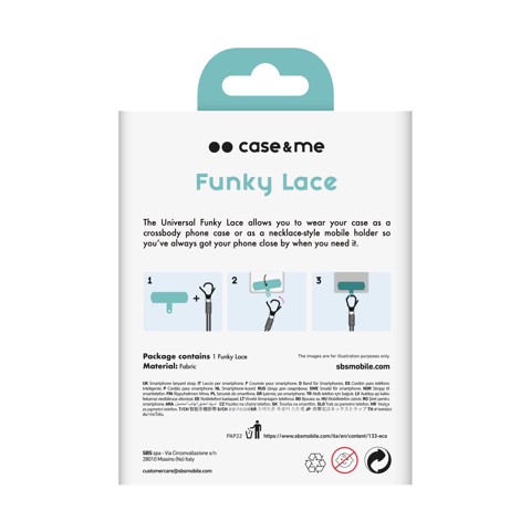 SBS CMUNILACEPATCH2 accessorio per custodia del telefono cellulare