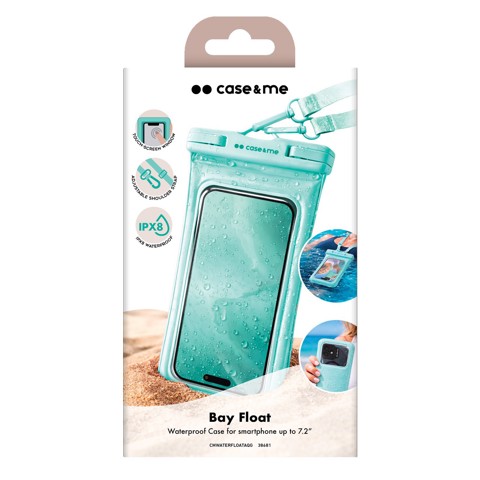 SBS CMWATERFLOATAQG custodia per cellulare 18,3 cm (7.2") Custodia a sacchetto Colore menta