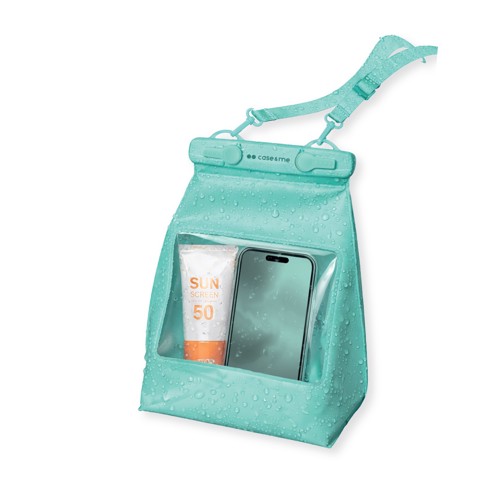 SBS CMWATERSACBAGAQG custodia per cellulare 18,3 cm (7.2") Custodia a clutch Colore menta