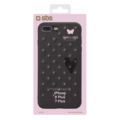 SBS Cover con borchie per iPhone 8 Plus/7 Plus