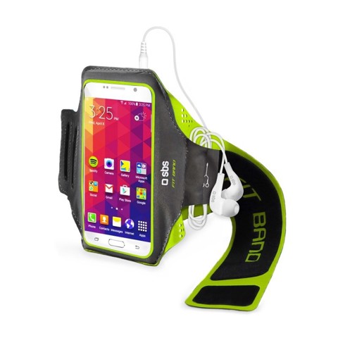 SBS Custodia da braccio sportiva per smartphone fino a 5"
