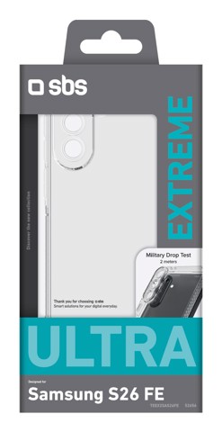 SBS Extreme X2 custodia per cellulare 17 cm (6.7") Cover Trasparente