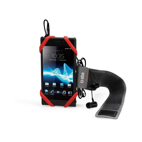 SBS Fascia da braccio universale per smartphone da 4" a 6"