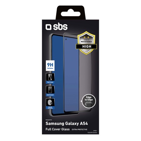 SBS Full Cover Pellicola proteggischermo trasparente Samsung 1 pz