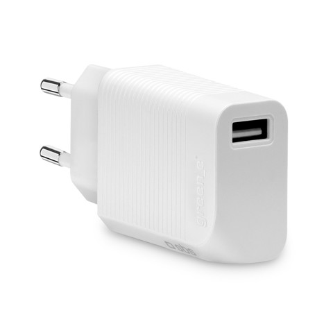SBS GRETR1USB18W Caricabatterie per dispositivi mobili Universale Bianco AC Ricarica rapida Interno