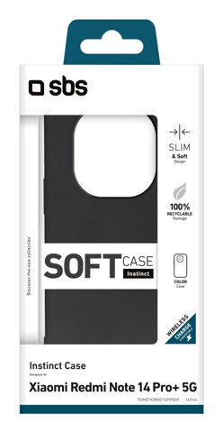 SBS Instinct custodia per cellulare 16,9 cm (6.67") Cover Nero
