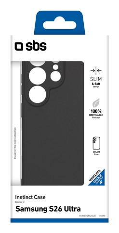 SBS Instinct custodia per cellulare Cover Nero