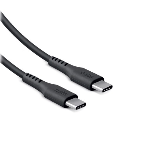 SBS LACABLETCC2M60K cavo USB USB 2.0 2 m USB C 0,48 Gbit/s 60 W Nero