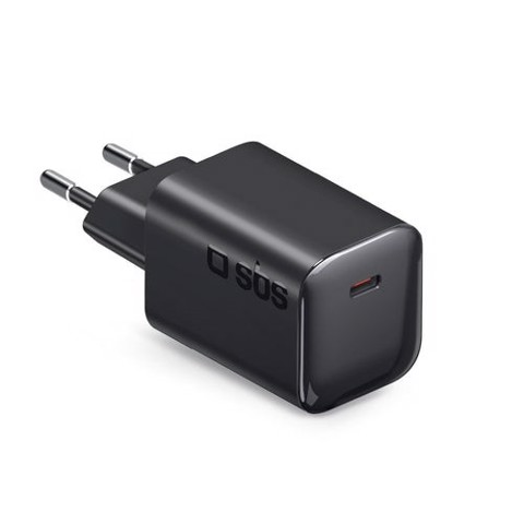 SBS LATRGAN1C45WK Caricabatterie per dispositivi mobili Universale Nero AC Ricarica rapida Interno