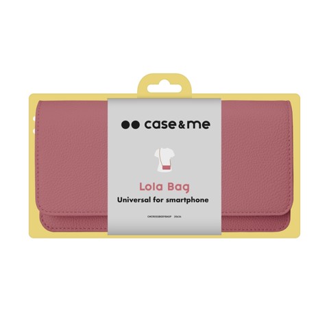 SBS Lola Bag custodia per cellulare 17,8 cm (7") Custodia a clutch Rosa