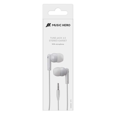 SBS MHINEARW cuffia e auricolare Cuffie Cablato In-ear Bianco