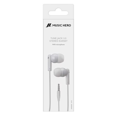 SBS MHINEARW cuffia e auricolare Cuffie Cablato In-ear Bianco