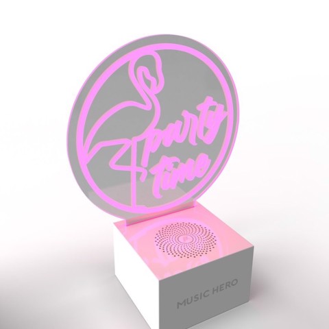 SBS MHSPLEDPART altoparlante portatile e per feste