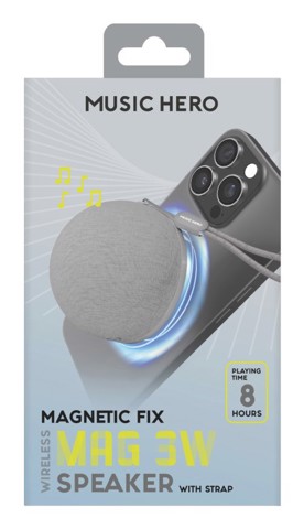 SBS MHSPMAGBTW altoparlante portatile e per feste Bianco 3 W