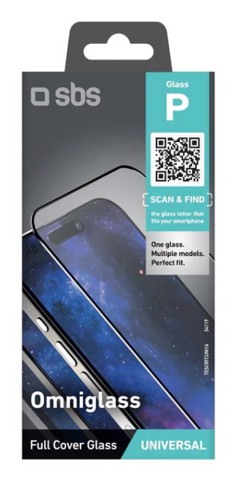 SBS Omniglass P Pellicola proteggischermo trasparente Universale 1 pz