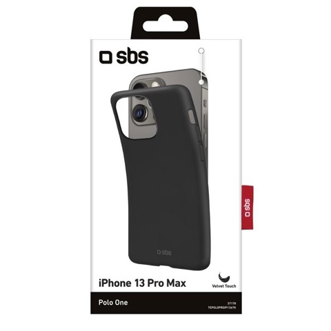 SBS Polo One custodia per cellulare 17 cm (6.7") Cover Nero