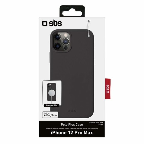 SBS Polo Plus custodia per cellulare 17 cm (6.7") Cover Nero
