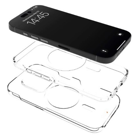 SBS PUIPC16P61IMPCLD3OTR custodia per cellulare 16 cm (6.3") Cover Trasparente