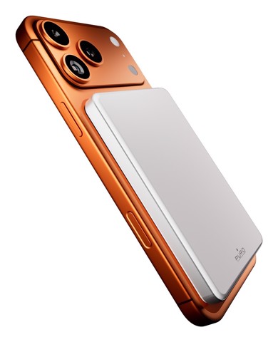 SBS Pure Power Mag Polimeri di litio (LiPo) 5000 mAh Carica wireless Bianco