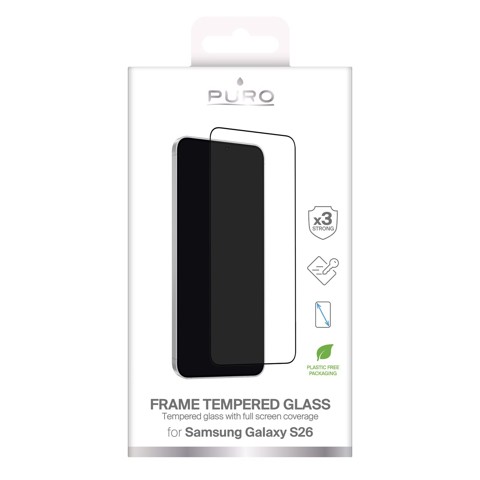 SBS PUSDGFRS26SGBLK protezione per lo schermo e il retro dei telefoni cellulari Pellicola proteggischermo trasparente Samsung 1 pz