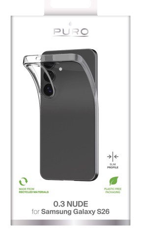 SBS PUSGS2603NUDETR custodia per cellulare 17,5 cm (6.9") Cover Trasparente