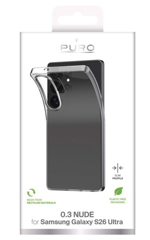 SBS PUSGS26U03NUDETR custodia per cellulare 17,5 cm (6.9") Cover Trasparente