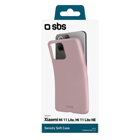 SBS Sensity custodia per cellulare 16,6 cm (6.55") Cover Rosa
